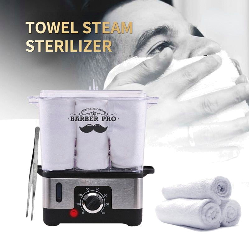 Barbershop Towel Steam Sterilizer - Professional Barber Accessories - Accessories