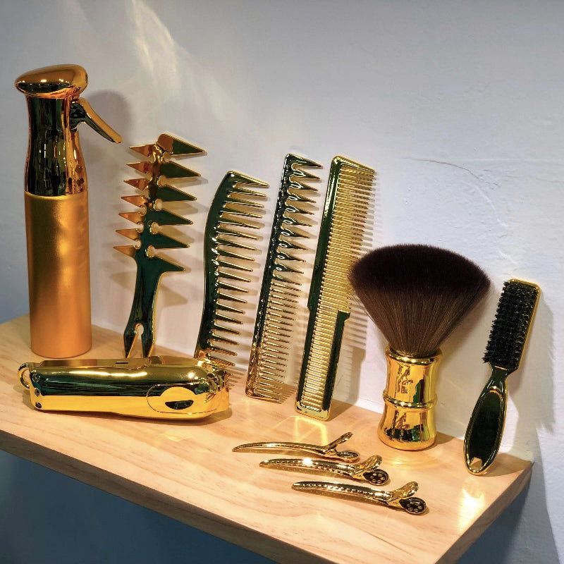 mobile barber kit organization for professional salon technique