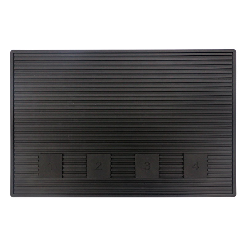 Black Magnetic Mat - Barber Clipper Mat and Grip - Hair Clippers Mat&Grips