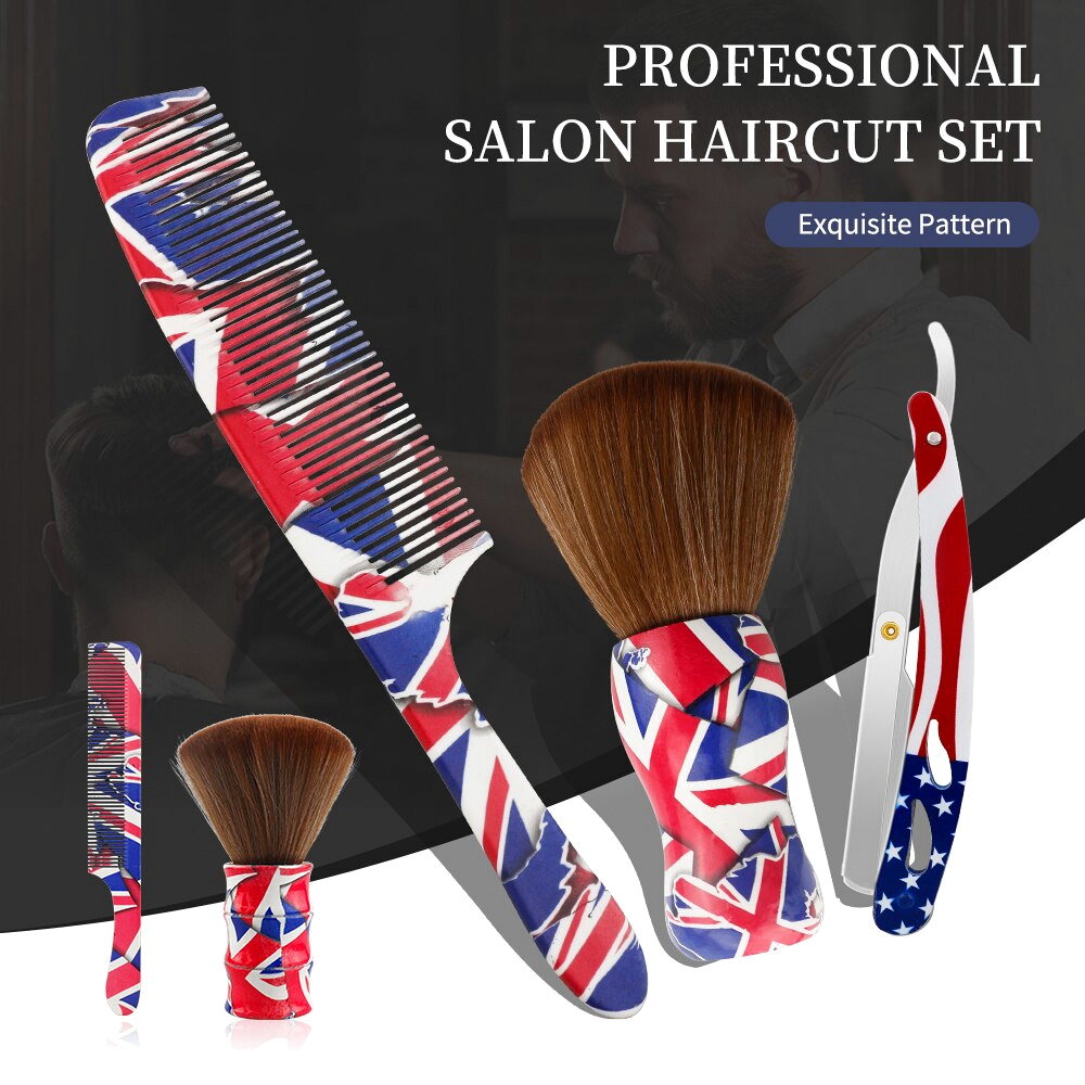 3pcs Professional Salon Hairdressing Set - Professional Barber Haircutting Comb - Haircutting Combs