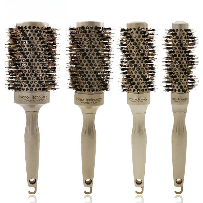Metal Ceramic Round Brush for Professional Hair Salon Use - Ceramic Round Brush