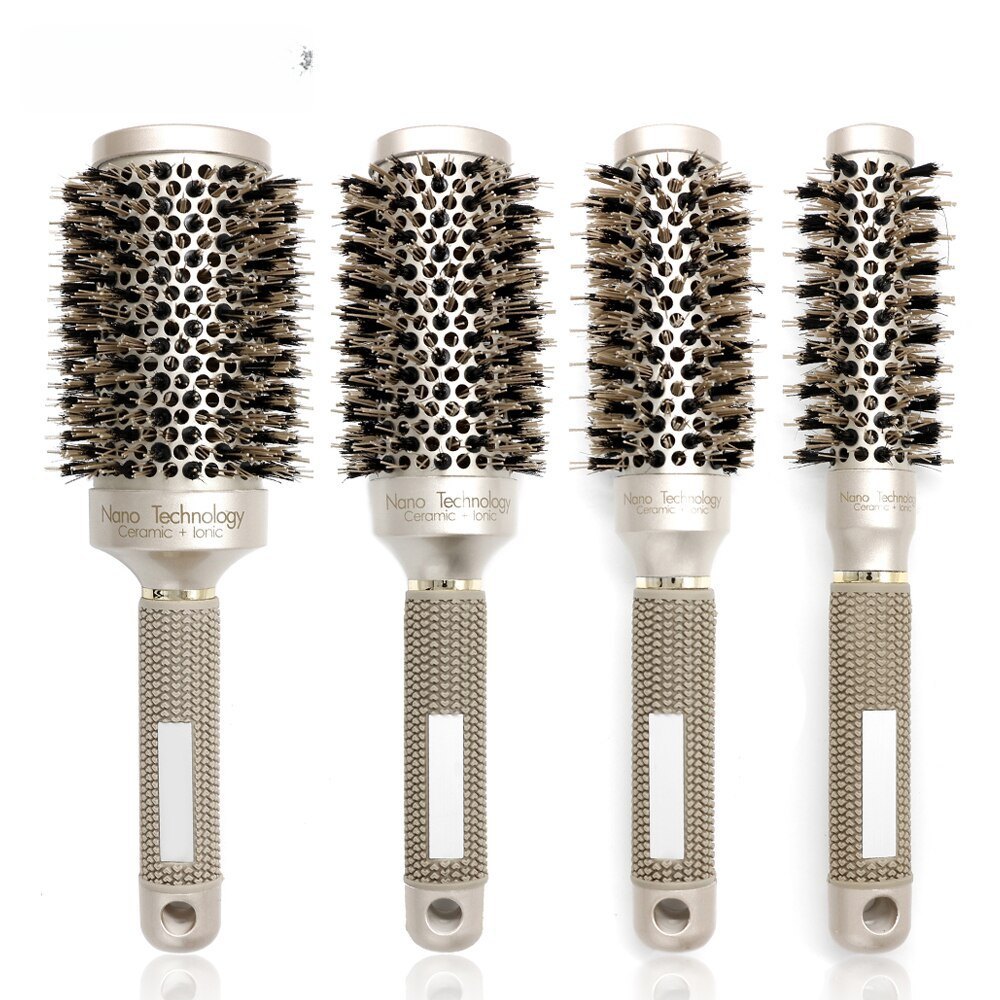 Heat Resistant Ceramic Round Brush for Professional Hair Salon Use - Ceramic Round Brush