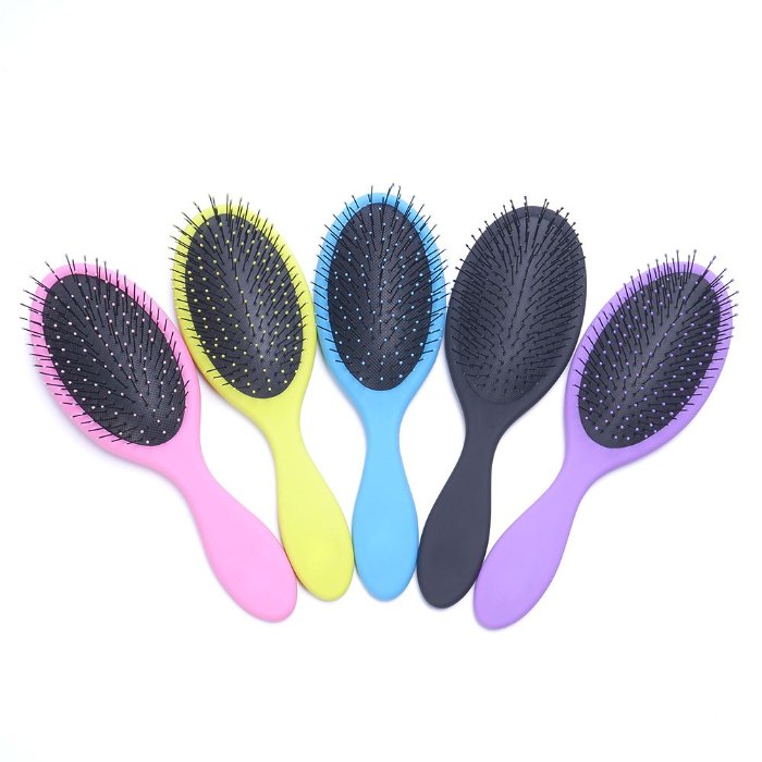 Women Hair Comb Scalp Airbag Massage Oval Hairbrush Wet Curly Detangle Hair Brush combs for Salon Hairdressing Styling Tools for Professional Hair Salon Use - Detangle Hair Brush