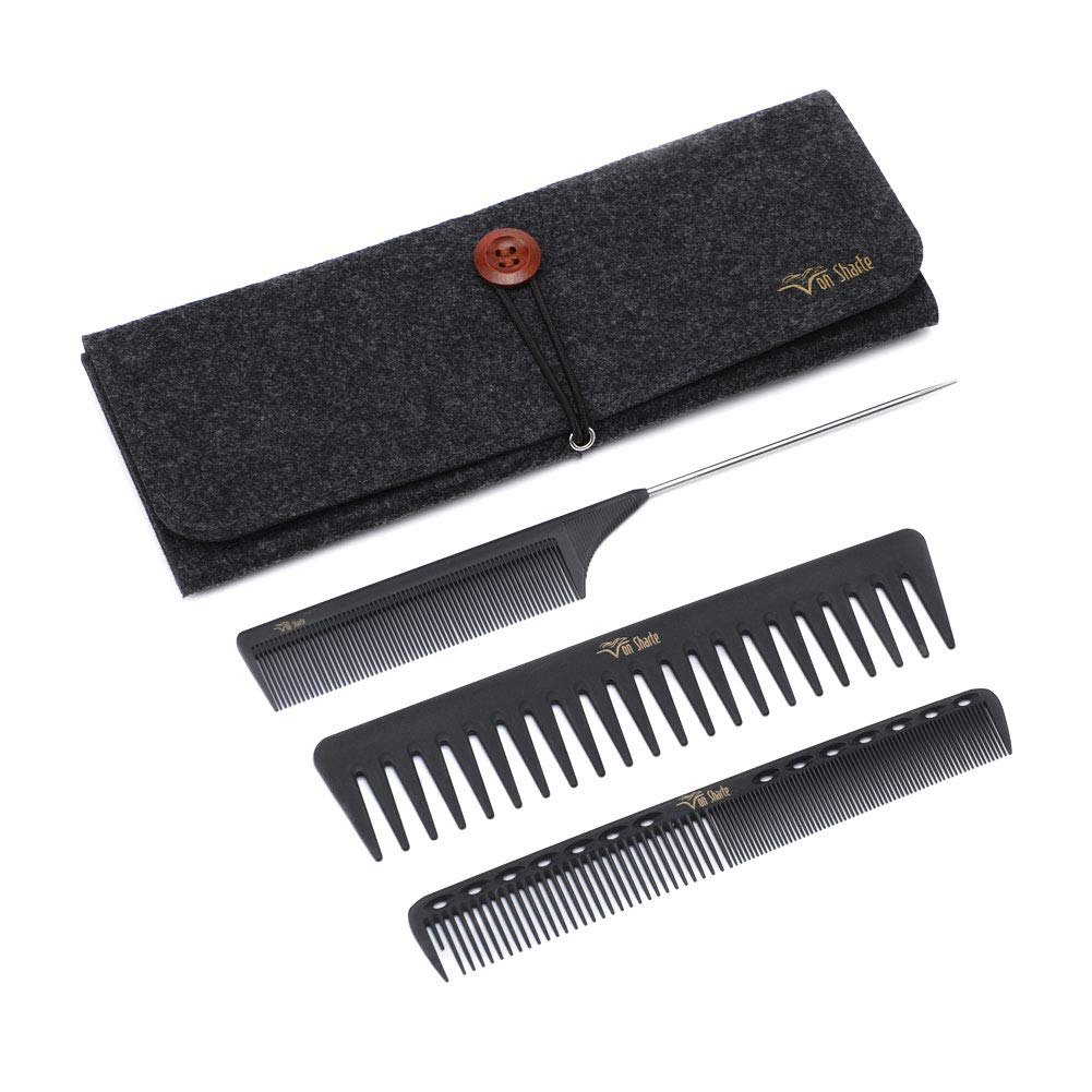 Styling Comb Set,Hairdresser Barber Comb Cutting Set - Professional Hair Cutting Comb Set - Hair Cutting Comb Set